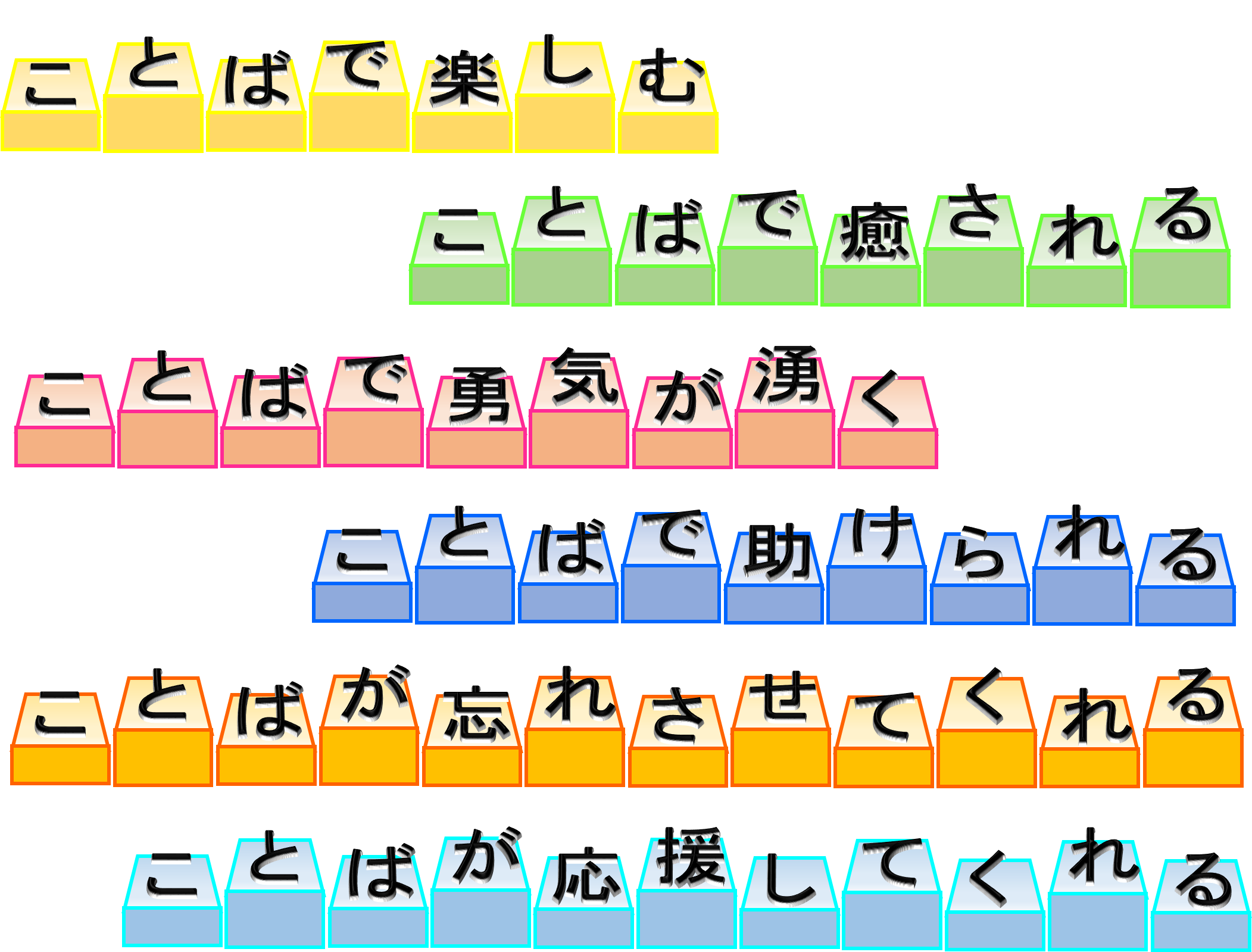 言葉ブランド　ことのココタチ　大切なことば･･･ありますか？